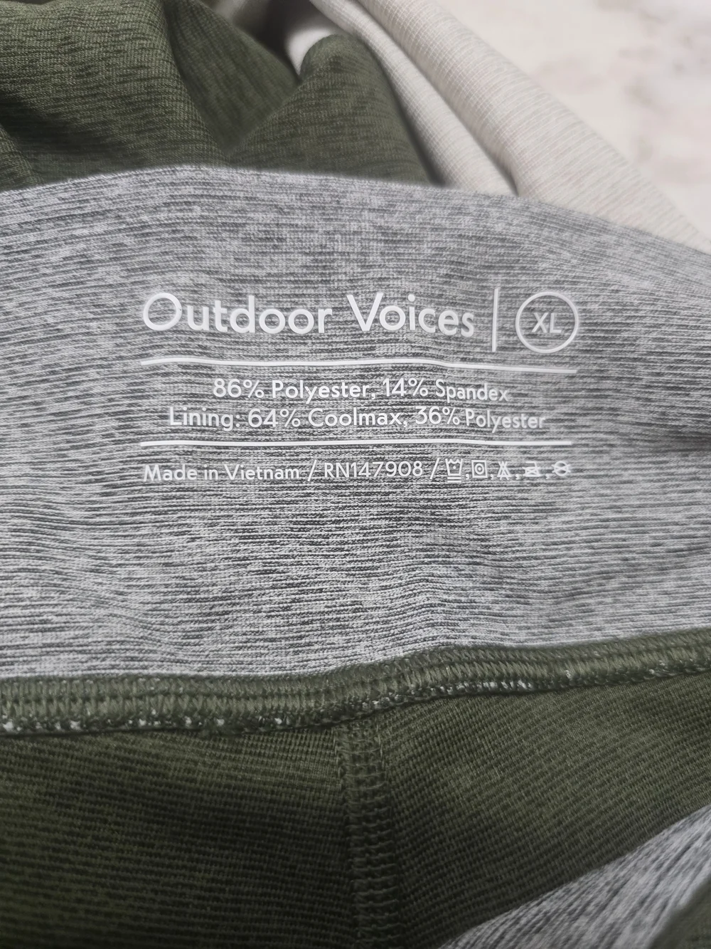Outdoor Voices soft stretchy